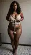 latina curvy naked - An Honest Kind of Velvet - AI generated portrait image in 1080x1920 resolution by @anon