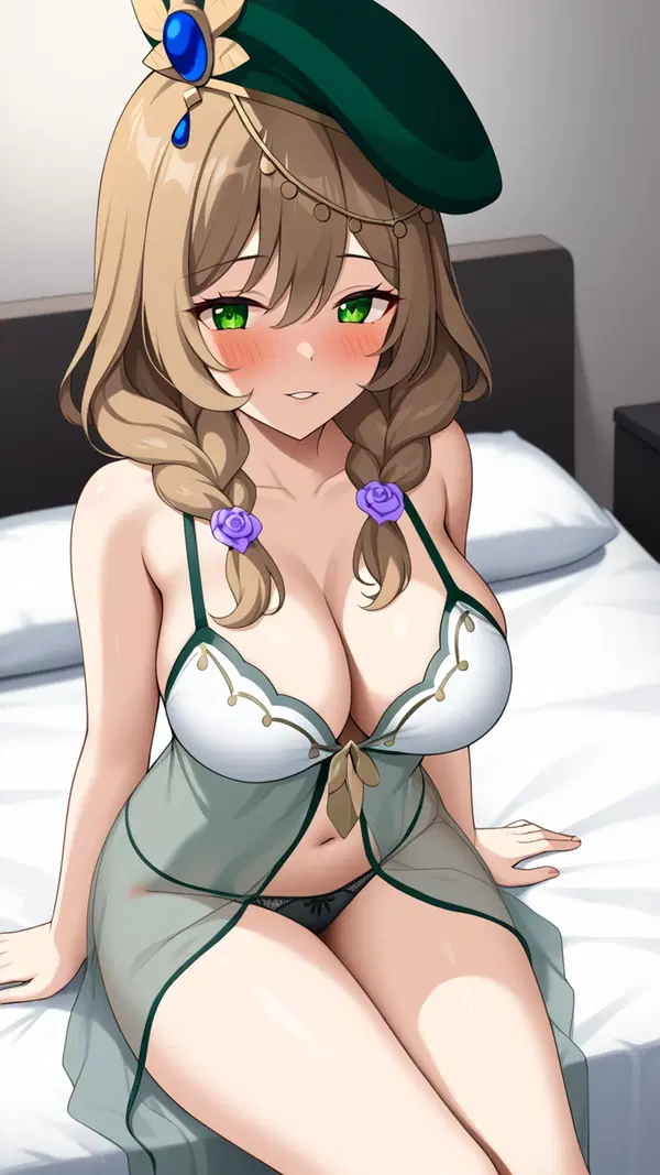 gay porn genshin impact - Nights That Break the Rules - AI generated portrait image in 1080x1920 resolution by @anon
