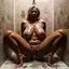 blonde milf office - The Ache That Lit Up the Dark - AI generated square image in 1080x1080 resolution by @anon