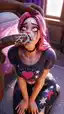 fortnite lynx r34 - The Static That Refused the Morning - AI generated portrait image in 1080x1920 resolution by @anon