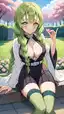 demon slayer sex kanao - Wild Fire Between Our Skin - AI generated portrait image in 1080x1920 resolution by @anon