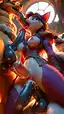 nsfw furry ai chat - A Warning Written as Tension - AI generated portrait image in 1080x1920 resolution by @anon