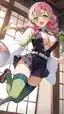 mitsuri hot nude - Fire That Will Not Let Me Go - AI generated portrait image in 1080x1920 resolution by @anon