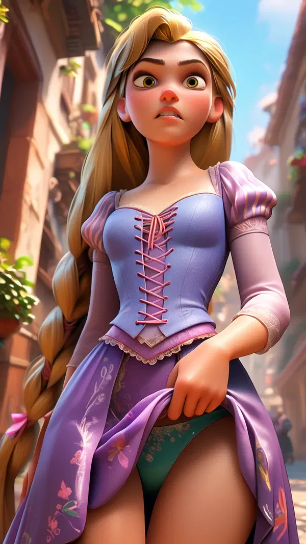 rapunzel feet porn - An Ember That Taught the Dark to Answer - AI generated portrait image in 1080x1920 resolution by @anon