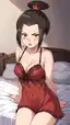 korra avatar nsfw - The Fire That Made Shadows Feel Warm - AI generated portrait image in 1080x1920 resolution by @anon