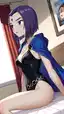raven comic hentai - A Fall That Turned Softly Dangerous - AI generated portrait image in 1080x1920 resolution by @anon
