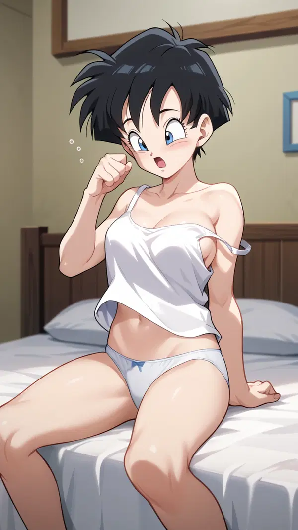 porn dragon ball manga - Desire That Went All the Way Down - AI generated portrait image in 1080x1920 resolution by @anon