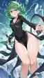 tatsumaki nsfw gif - A Burn That Found Me Again - AI generated portrait image in 1080x1920 resolution by @anon