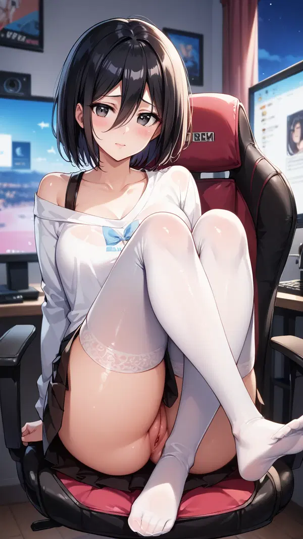 attack on titan hentai cosplay - A Warning Written as Need - AI generated portrait image in 1080x1920 resolution by @anon