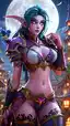 world of warcraft hentai - A Wildness That Opened Like a Bruise - AI generated portrait image in 1080x1920 resolution by @anon