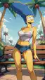 simpsons lesbian hentai - Heat That Feels Inevitable - AI generated portrait image in 1080x1920 resolution by @anon