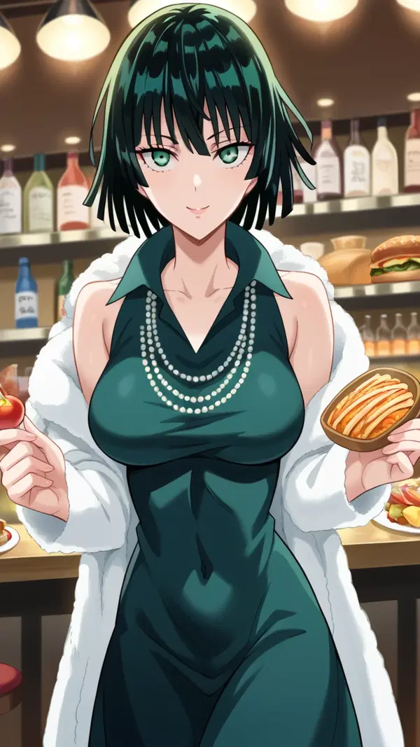cosplay fubuki - A Moonlight That Made Hunger Look Holy - AI generated portrait image in 1080x1920 resolution by Anonymous Creator