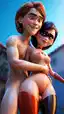 elastigirl motorcycle - Where Wanting Becomes a Way of Life - AI generated portrait image in 1080x1920 resolution by @anon
