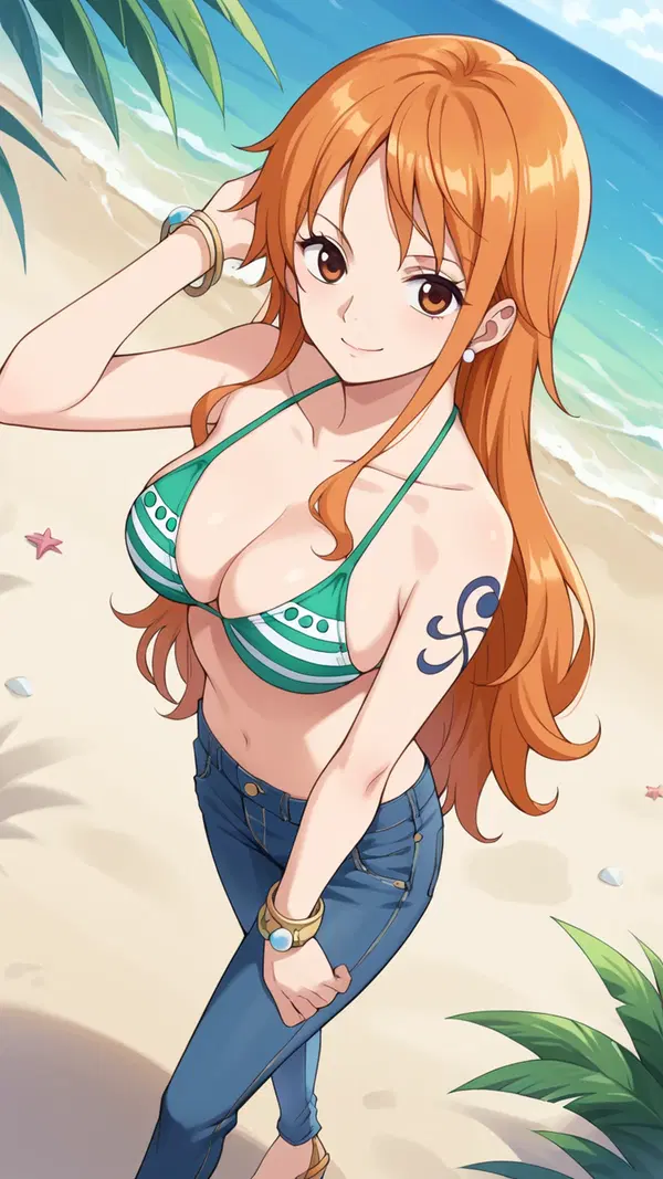 one piece luffy hentai - Longing That Becomes a Landscape - AI generated portrait image in 1080x1920 resolution by @anon