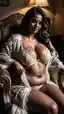 curvy nude ebony - A Flame That Found Me Again - AI generated portrait image in 1080x1920 resolution by Anonymous Creator