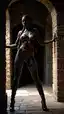 ebony beauty naked - A Moonlight That Came Without Mercy - AI generated portrait image in 1080x1920 resolution by Anonymous Creator