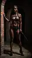 ebony milf anal dildo - A Friction That Kept Coming Back - AI generated portrait image in 1080x1920 resolution by @anon