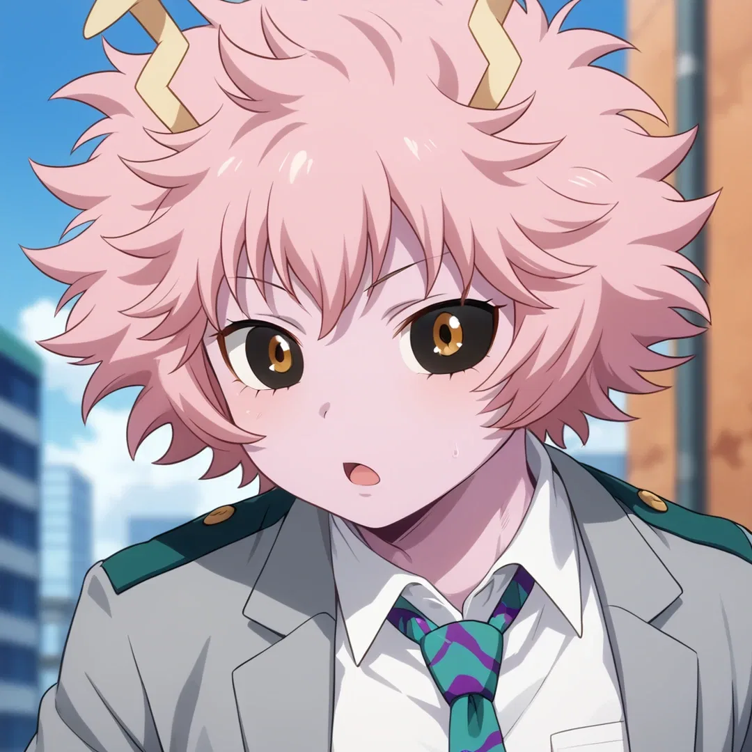 mina ashido nendoroid - A Heat That Made Hunger Look Holy