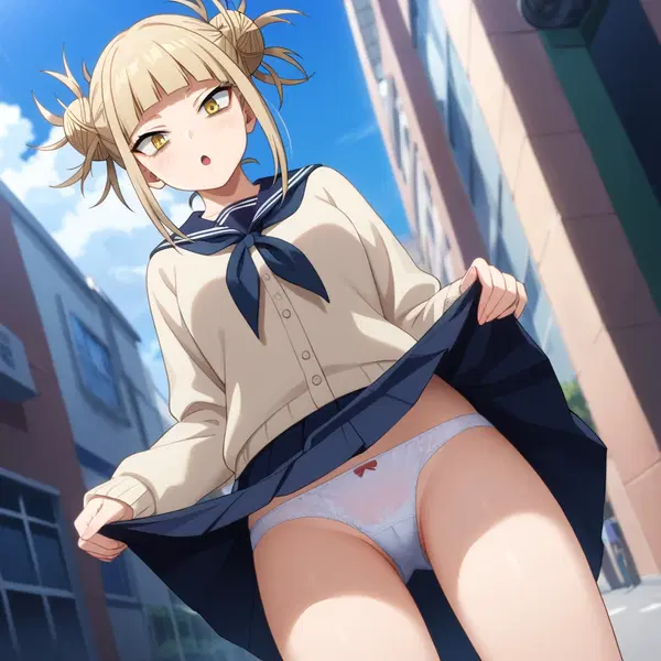 figura de toga himiko - A Memory That Pulled the Night Apart - AI generated square image in 1080x1080 resolution by @anon