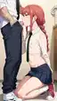 hentai chainsaw man makima - The Gravity Inside Surrender - AI generated portrait image in 1080x1920 resolution by @anon