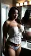 pale curvy nude - A Temptation That Took the Long Way Back - AI generated portrait image in 1080x1920 resolution by Anonymous Creator