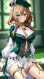 genshin impact characters nude - A Darkness That Made Hunger Look Holy - AI generated portrait image in 1080x1920 resolution by @anon