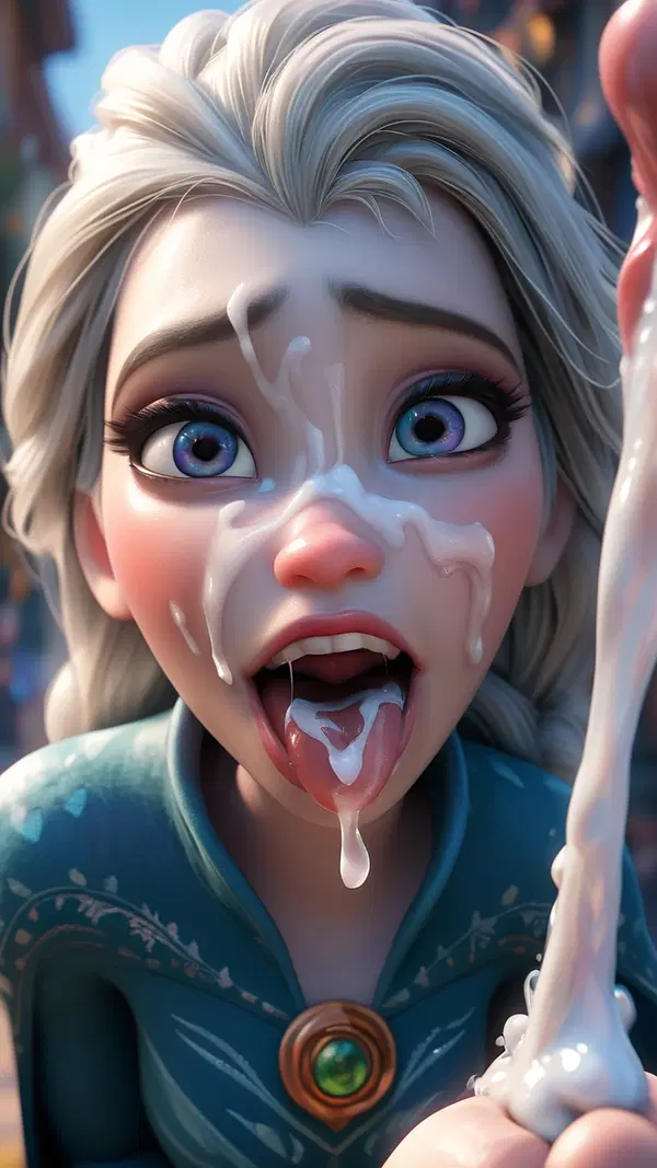 disney frozen sex - The Echo That Became My Only Direction - AI generated portrait image in 1080x1920 resolution by @anon