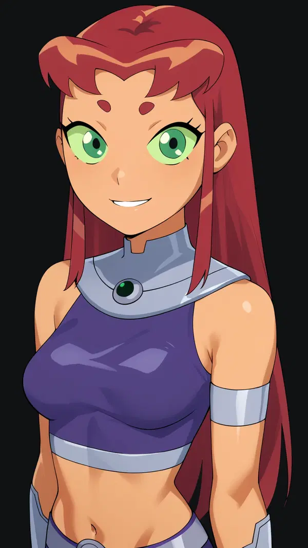 starfire nude ai - An Ember That Moved Like a Secret - AI generated portrait image in 1080x1920 resolution by @anon