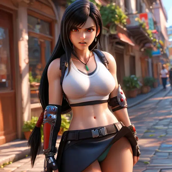 final fantasy rebirth nude - Hot Enough to Leave a Mark - AI generated square image in 1080x1080 resolution by @anon