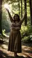 busty chubby porn - The Night That Came Without Mercy - AI generated portrait image in 1080x1920 resolution by @anon
