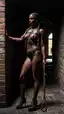 ebony lesbian milf porn - The Heat Behind Everything I Want - AI generated portrait image in 1080x1920 resolution by @anon