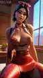 naked aphrodite fortnite - Pleasure That Spreads Like Flame - AI generated portrait image in 1080x1920 resolution by @anon