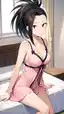 naked mha girls gif - The Darkness That Became the Answer - AI generated portrait image in 1080x1920 resolution by @anon