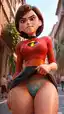 elastigirl lesbian - The Moonlight That Knew Where to Find Me - AI generated portrait image in 1080x1920 resolution by @anon