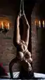 busty asian lesbian porn - Desire That Blooms in the Dark - AI generated portrait image in 1080x1920 resolution by @anon
