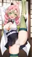 mitsuri kanroji rule 34 - A Fever Made of Devotion - AI generated portrait image in 1080x1920 resolution by @anon
