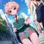 mina ashido blowjob - The Storm That Became My Only Direction - AI generated square image in 1080x1080 resolution by @anon