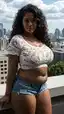 milf curvy nude - The Pull That Broke the Quiet - AI generated portrait image in 1080x1920 resolution by @anon