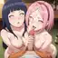 natsuhi naruto hentai - The Restlessness That Taught the Dark to Answer - AI generated square image in 1080x1080 resolution by @anon