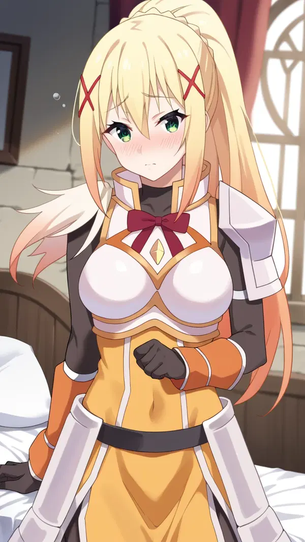 manga hentai konosuba - The Night Belongs to This - AI generated portrait image in 1080x1920 resolution by @anon