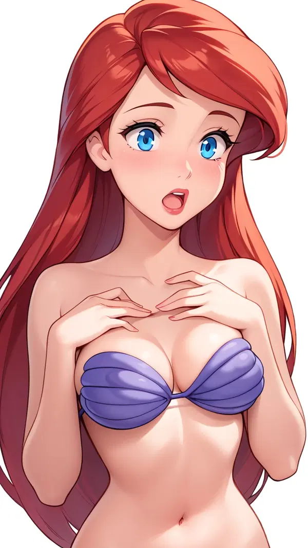 ariel ts porn - Heat That Feels Like a Secret - AI generated portrait image in 1080x1920 resolution by @anon
