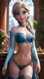 disney frozen hentai - A Shadow That Breathed Under the Surface - AI generated portrait image in 1080x1920 resolution by @anon