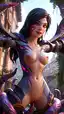 lux league of legends nude - The Fall That Changed Shape in the Dark - AI generated portrait image in 1080x1920 resolution by @anon