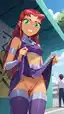 porn starfire cosplay - A Warning Written as Ache - AI generated portrait image in 1080x1920 resolution by @anon