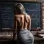 ai for erotic writing - The Echo That Kept Its Hands on the Hour - AI generated square image in 1080x1080 resolution by @anon
