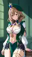 genshin impact hot women - A Burn That Turned Into Weather - AI generated portrait image in 1080x1920 resolution by @anon