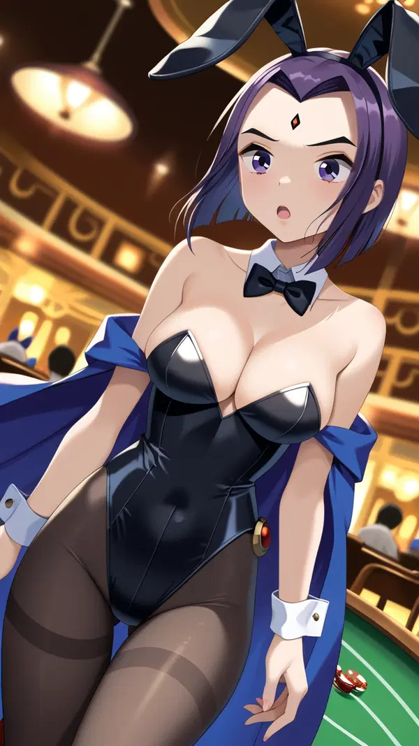 raven team leader ai - Temptation That Pulls Me Closer - AI generated portrait image in 1080x1920 resolution by @anon