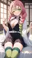 demon slayer mitsuri sex - The Memory That Changed Shape in the Dark - AI generated portrait image in 1080x1920 resolution by @anon