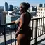 ebony milf nude gif - A Moonlight That Turned Want Into Weather - AI generated square image in 1080x1080 resolution by @anon