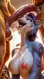 furry porn websites - The Danger That Stayed Too Close - AI generated portrait image in 1080x1920 resolution by Anonymous Creator